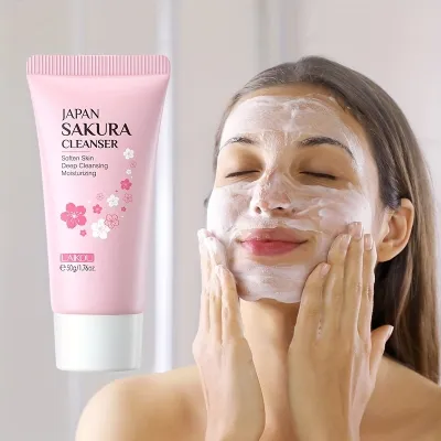 Sakura Cherry Blossom Facial Moisturizing & Repairing Deep Face Cleanser
